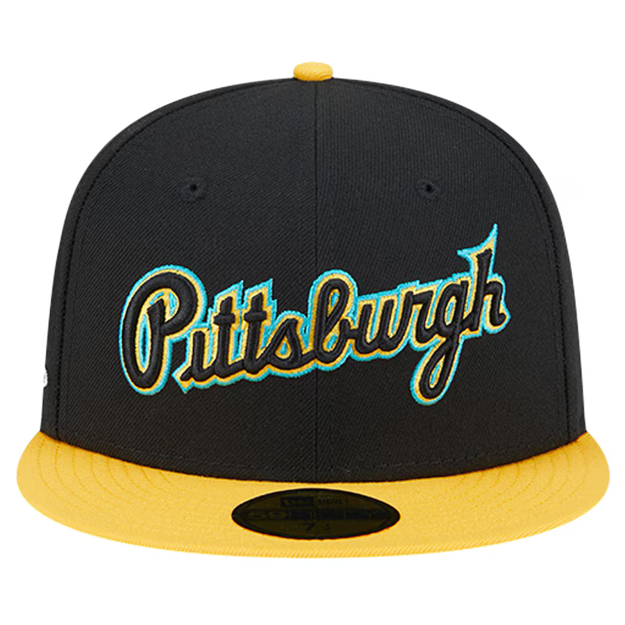 New Era Pittsburgh Pirates Retro Spring Training 59FIFTY Fitted Hat product image 3, provided for visual reference and