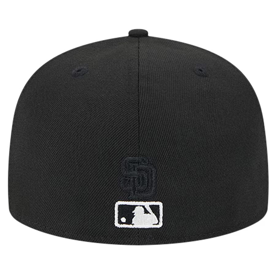 New Era San Diego Padres Floral 59FIFTY Fitted Hat product image 4, provided for visual reference and product detail review