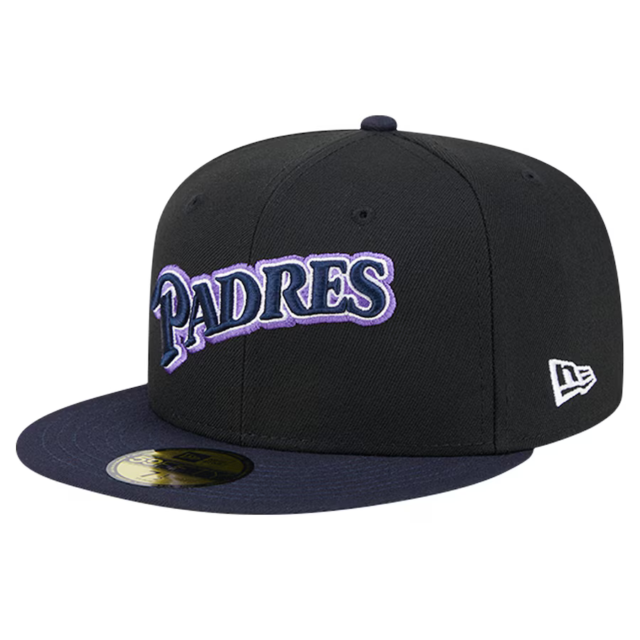 New Era San Diego Padres Retro Spring Training 59FIFTY Fitted Hat product image 2, provided for visual reference and product