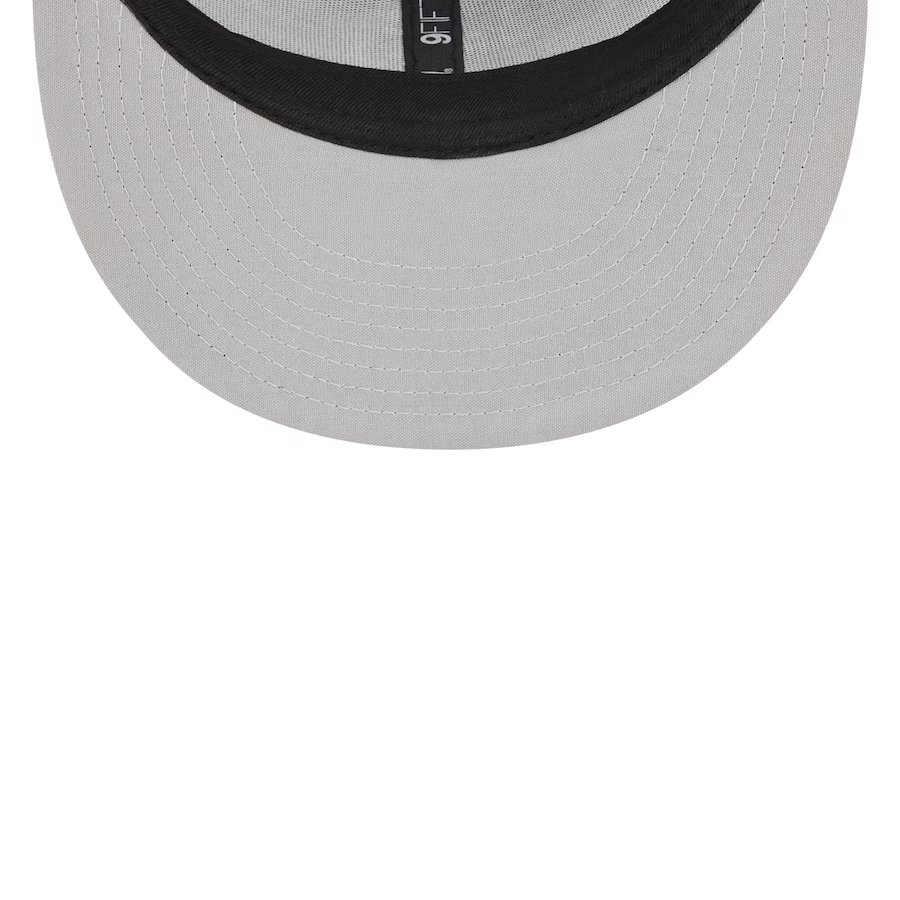 New Era San Diego Padres 9FIFTYTrucker Snapback Hat-Black/White product image 5, provided for visual reference and product
