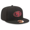New Era San Francisco 49ERS 2026 Performance ON-FIELD Sideline 59FIFTY Fitted Hat-Black/Red product image 1, provided for