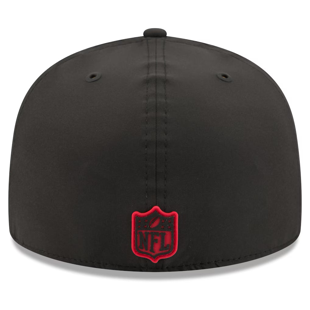 New Era San Francisco 49ERS 2026 Performance ON-FIELD Sideline 59FIFTY Fitted Hat-Black/Red product image 4, provided for