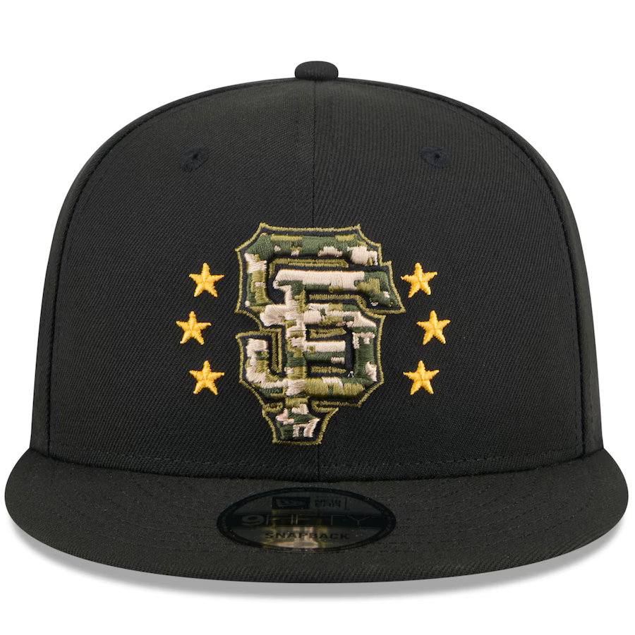 New Era San Francisco Giants Armed Forces Day 9FIFTY Snapback Hat 2024 product image 2, provided for visual reference and