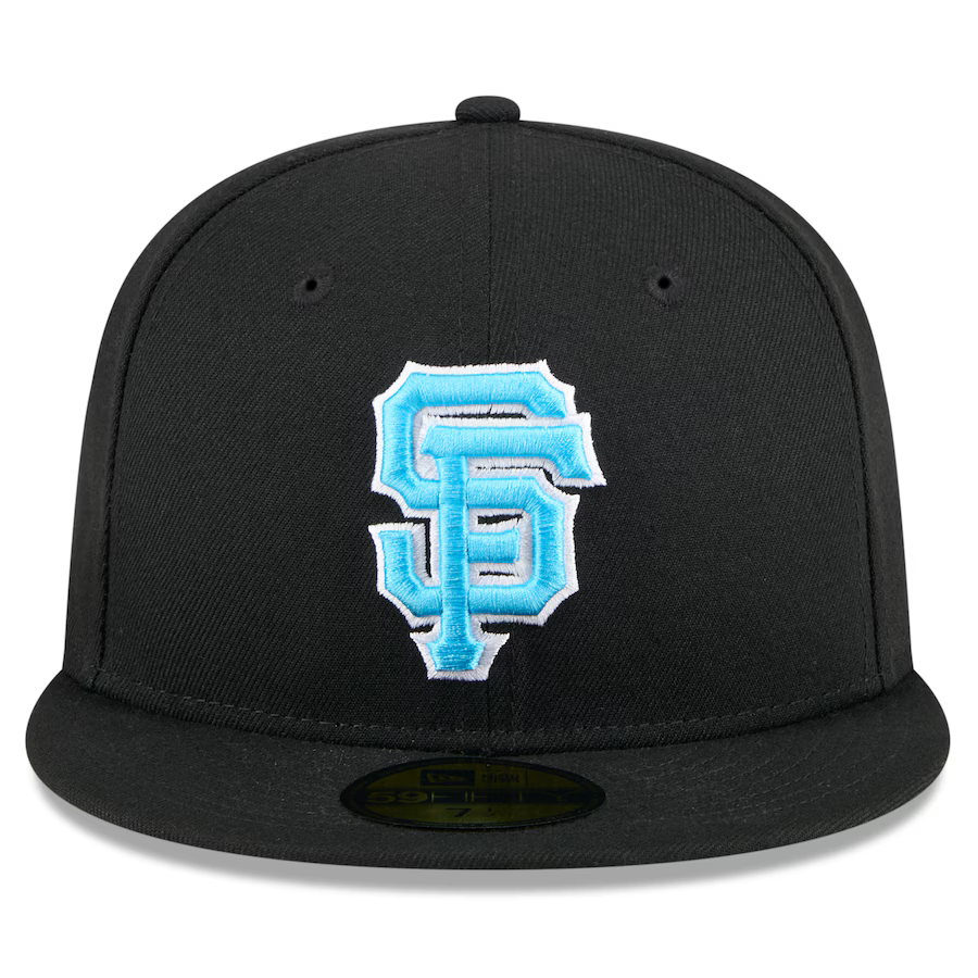 New Era San Francisco Giants 59FIFTY Fitted Hat 2024 - Black product image 2, provided for visual reference and product