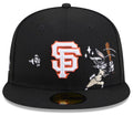 New Era San Francisco Giants Bugs Bunny Swing 59FIFTY Fitted Hat product image 1, provided for visual reference and product
