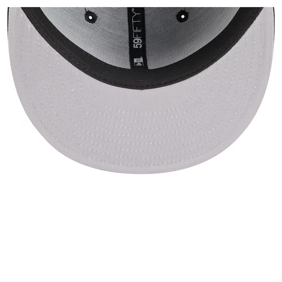 New Era San Francisco Giants Overlap 59FIFTY Fitted Hat-Black product image 5, provided for visual reference and product
