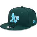 New Era Oakland Athletics 2024 9FIFTY Snapback Hat product image 1, provided for visual reference and product detail review
