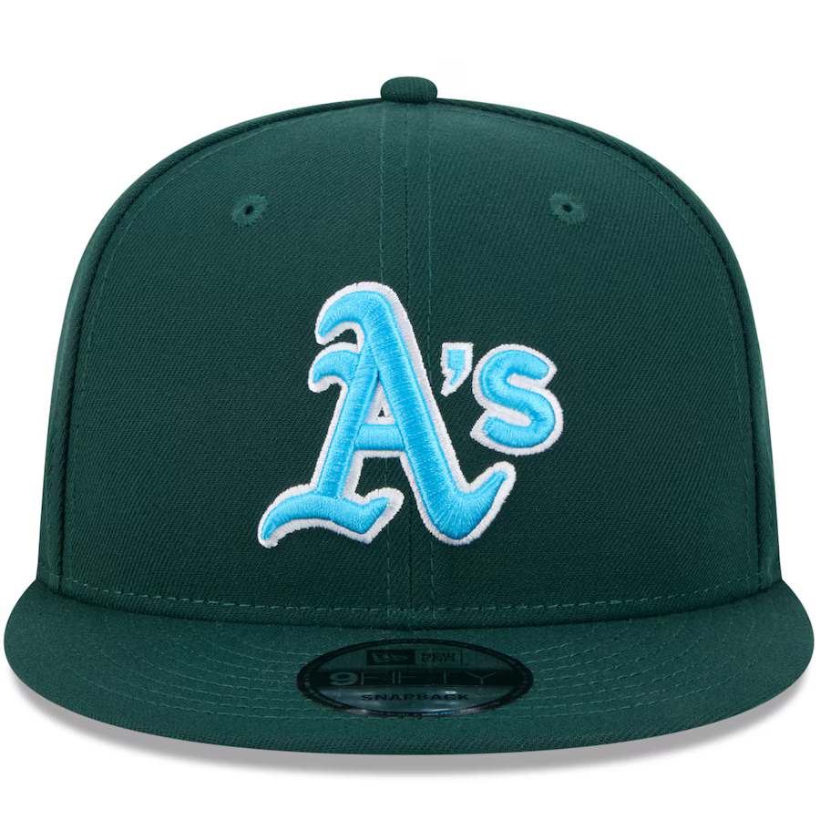 New Era Oakland Athletics 2024 9FIFTY Snapback Hat product image 3, provided for visual reference and product detail review