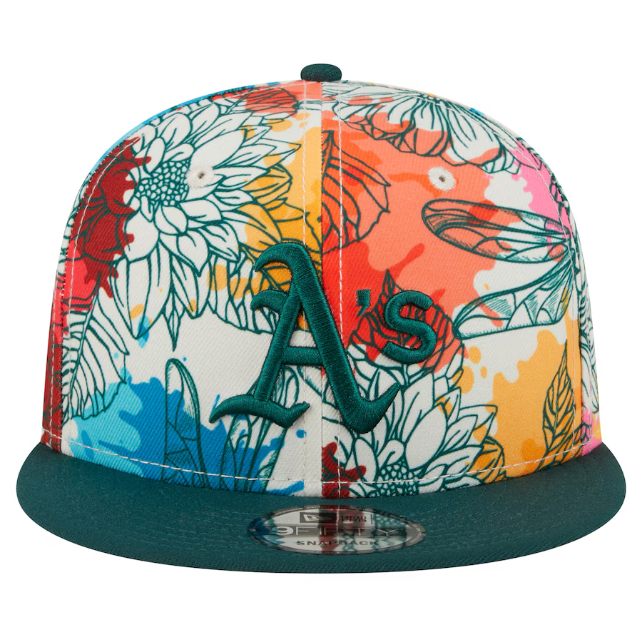 New Era Oakland Athletics Spring Training 9FIFTY Snapback Hat product image 2, provided for visual reference and product