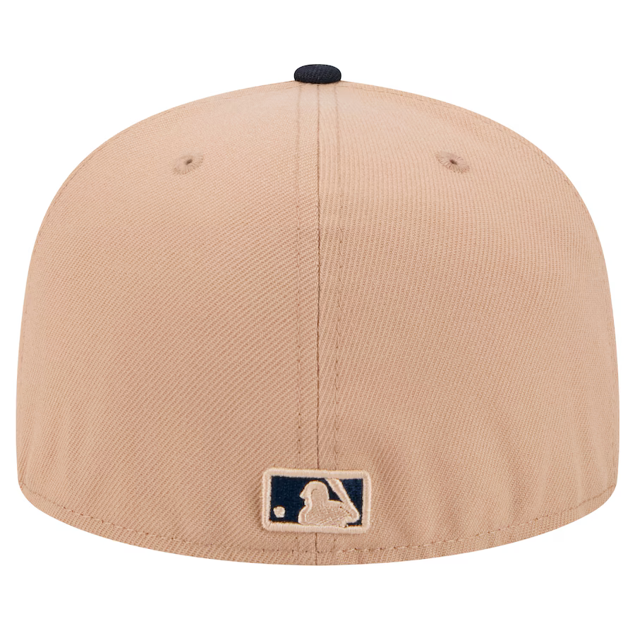 New Era Seattle Mariners 59FIFTY Fitted Hat-Camel product image 4, provided for visual reference and product detail review