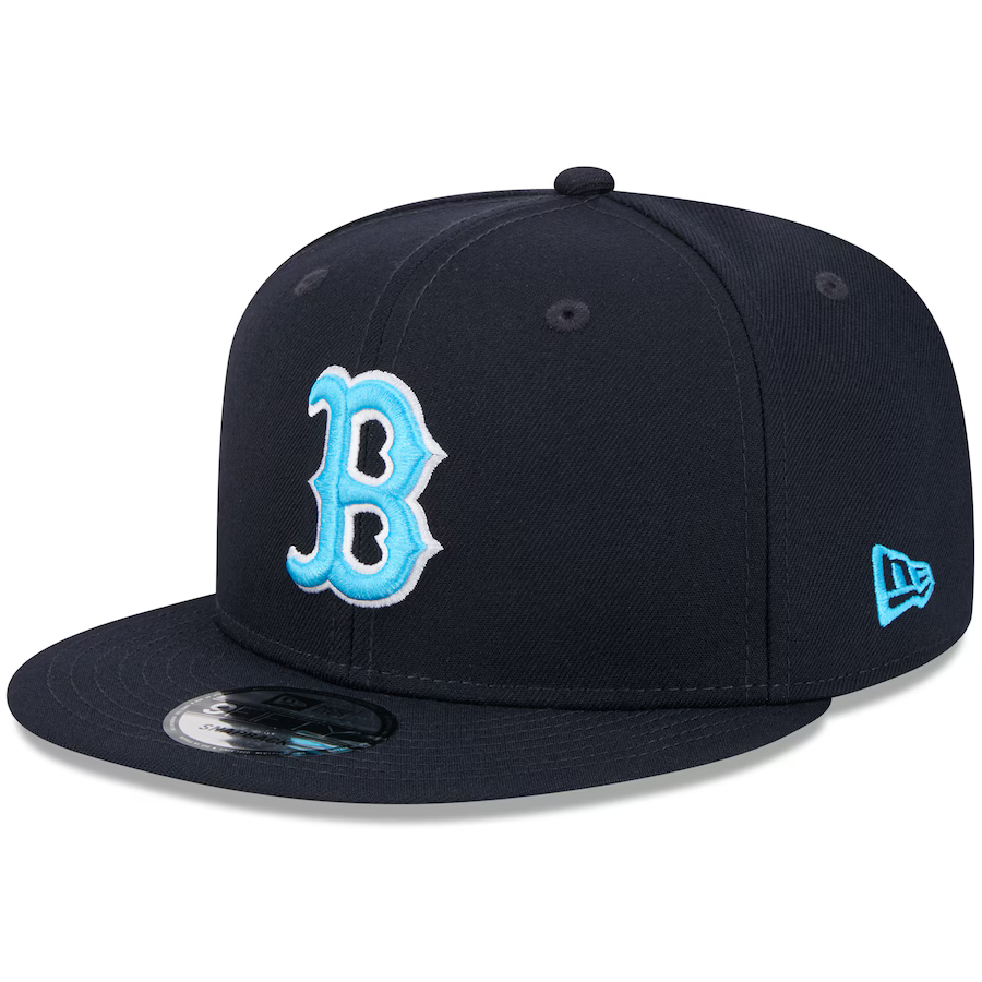 New Era Boston Red Sox 2024 9FIFTY Snapback Hat product image 1, provided for visual reference and product detail review