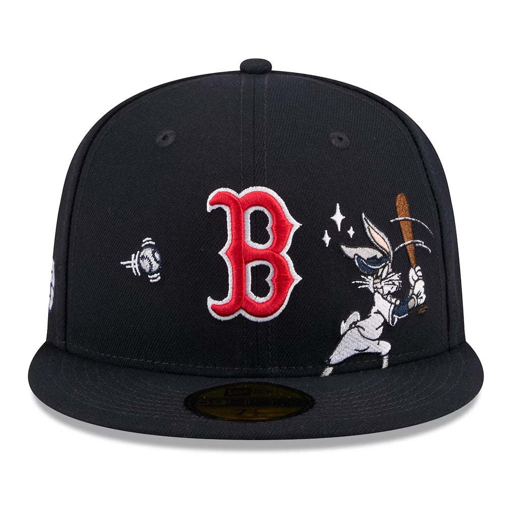 New Era Boston Red Sox Bugs Bunny Swing 59FIFTY Fitted Hat product image 1, provided for visual reference and product detail