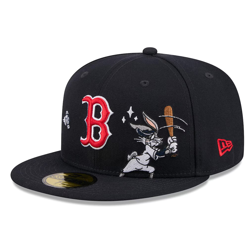 New Era Boston Red Sox Bugs Bunny Swing 59FIFTY Fitted Hat product image 3, provided for visual reference and product detail