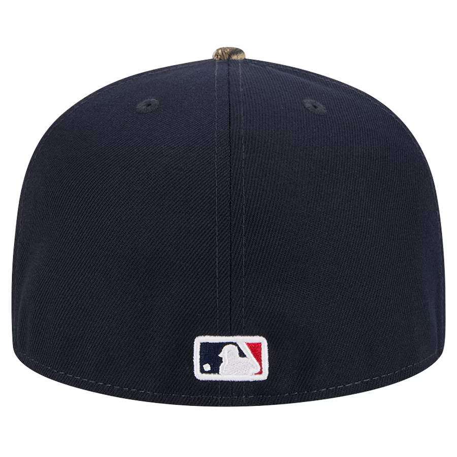 New Era Boston Red Sox Navy Realtree Camo 59FIFTY Fitted Hat product image 4, provided for visual reference and product