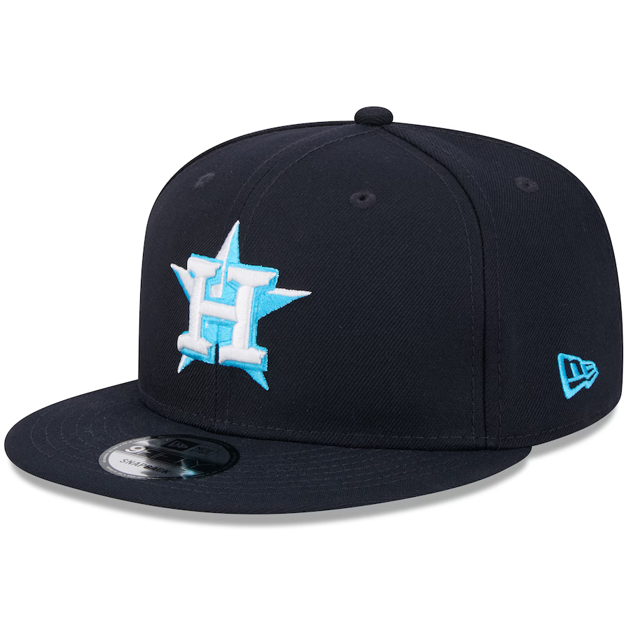 New Era Houston Astros 2024 9FIFTY Snapback Hat product image 1, provided for visual reference and product detail review
