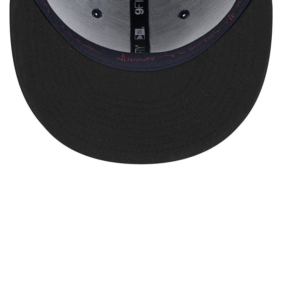 New Era Men Toronto Blue Jays City Connect 59FIFTY Fitted Hat 2024 - Navy product image 5, provided for visual reference and