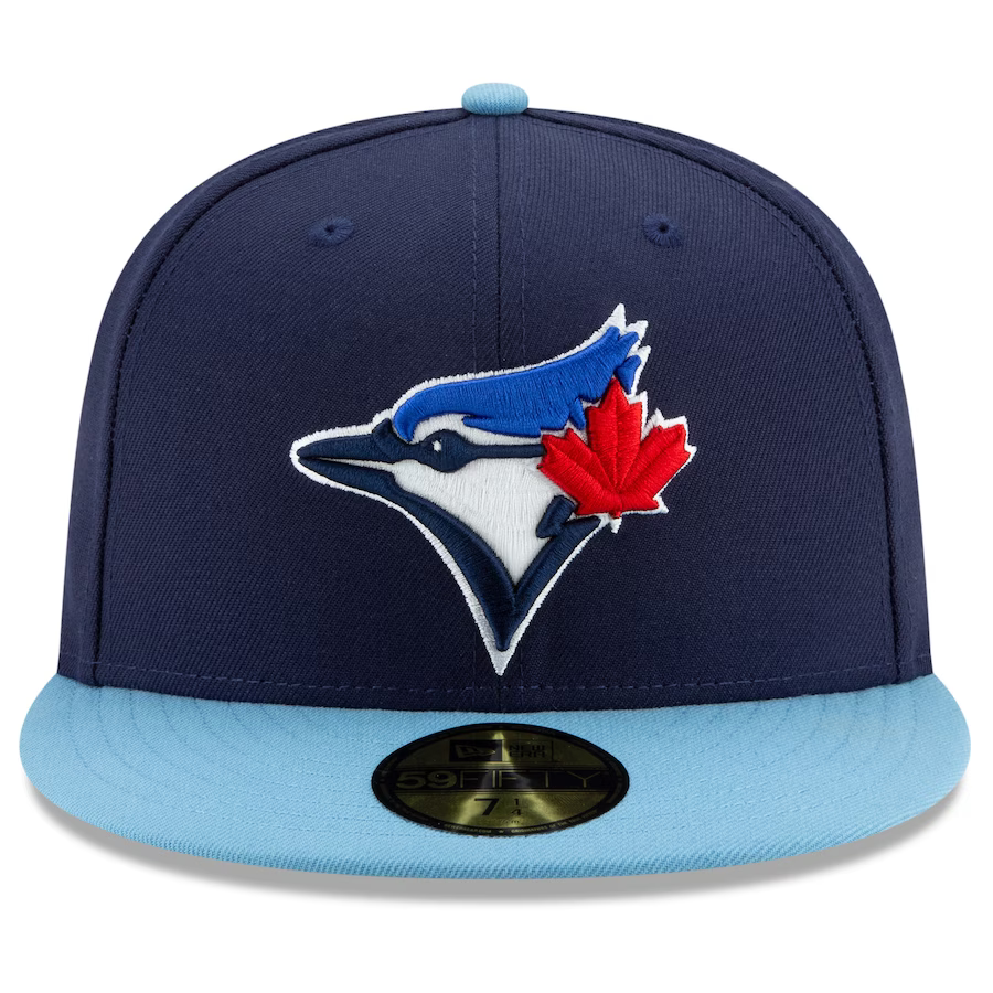 New Era Toronto Blue Jays Alternate 4 Authentic 9FIFTY Snapback Hat - Navy product image 3, provided for visual reference