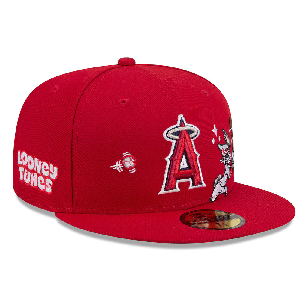 New Era Los Angeles Angels Bugs Bunny 9FIFTY Snapback Hat product image 2, provided for visual reference and product detail