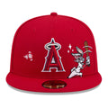New Era Los Angeles Angels Bugs Bunny 9FIFTY Snapback Hat product image 1, provided for visual reference and product detail