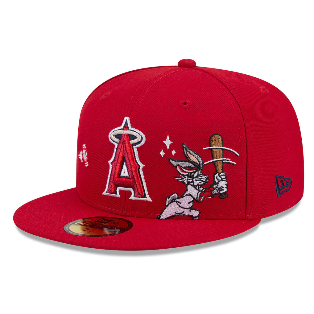 New Era Los Angeles Angels Bugs Bunny 9FIFTY Snapback Hat product image 3, provided for visual reference and product detail
