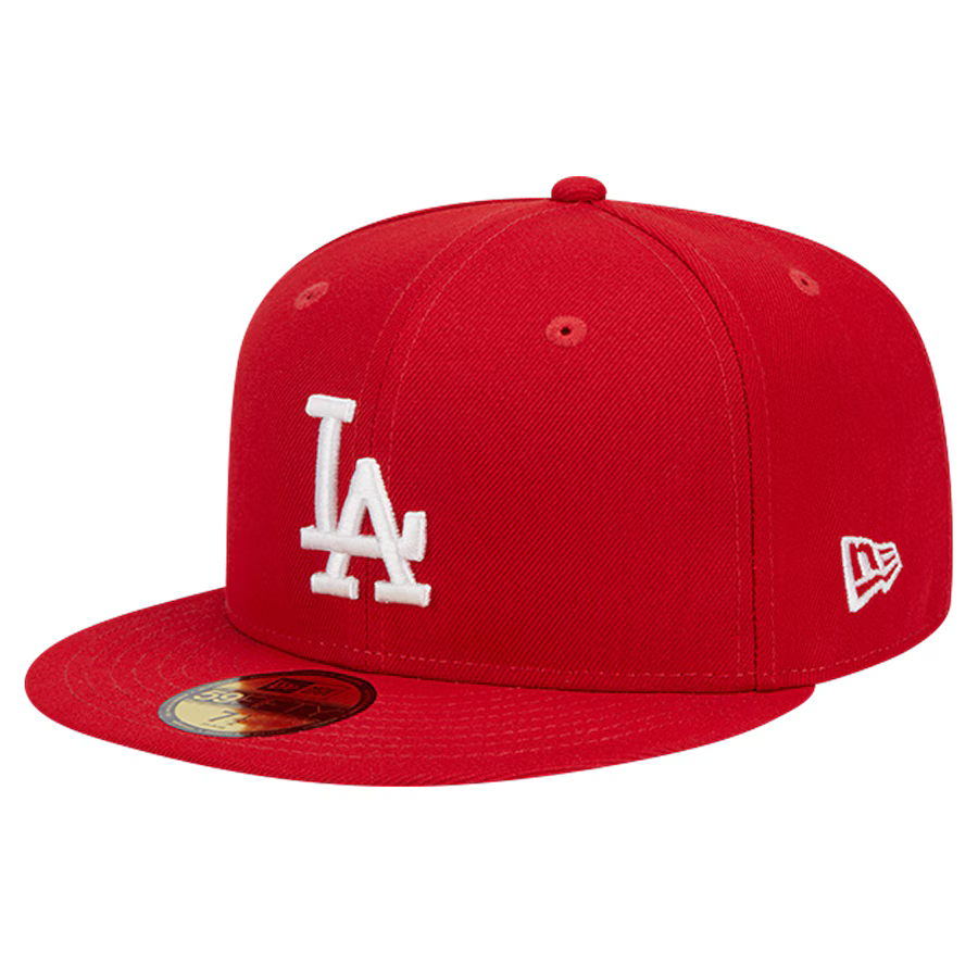 New Era Los Angeles Dodgers 2020 World Series Side Patch 59Fifty Fitted-Scalet product image 3, provided for visual