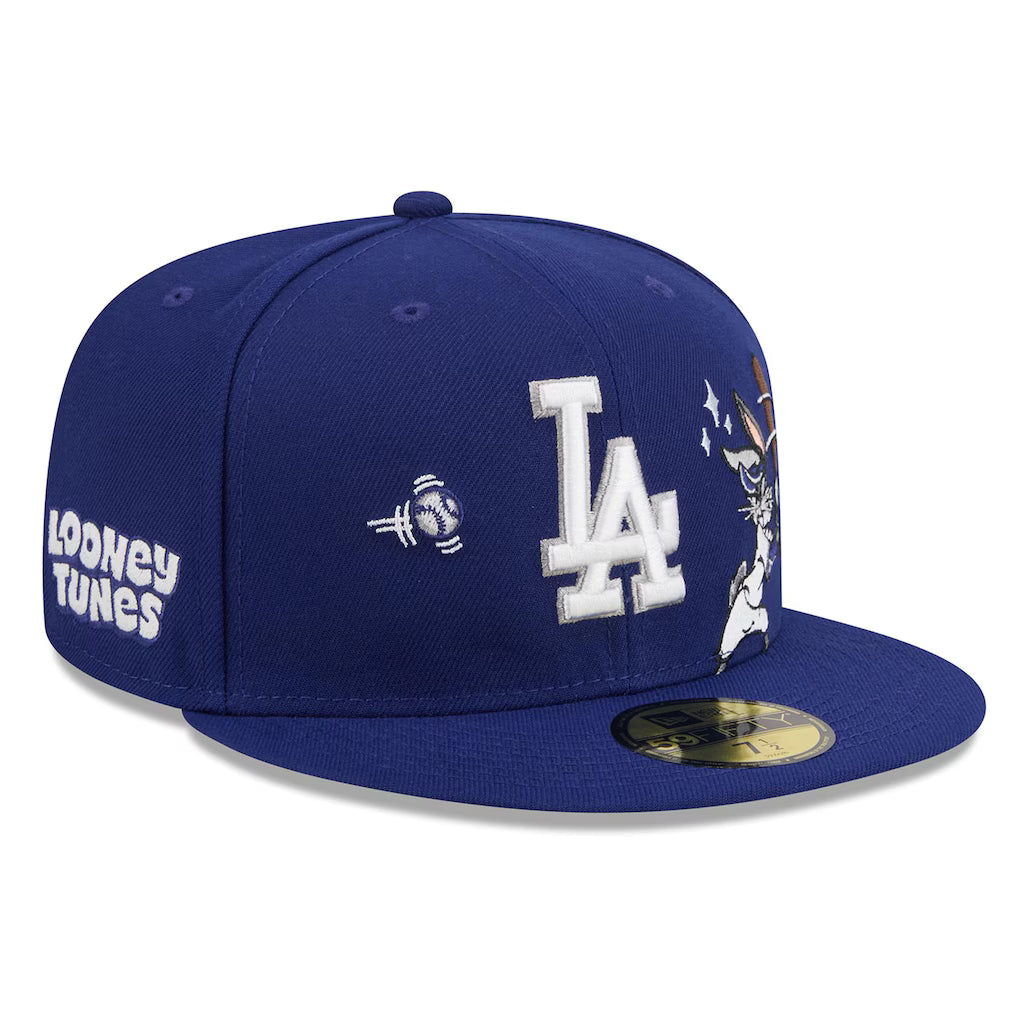 New Era Los Angeles Dodgers Bugs Bunny Swing 59FIFTY Fitted Hat product image 2, provided for visual reference and product