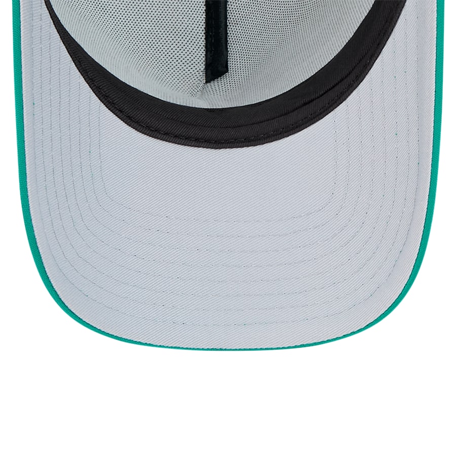 New Era Oakland A's Retro Wordmark 9FORTY A-Frame Trucker Adjustable Hat product image 5, provided for visual reference and