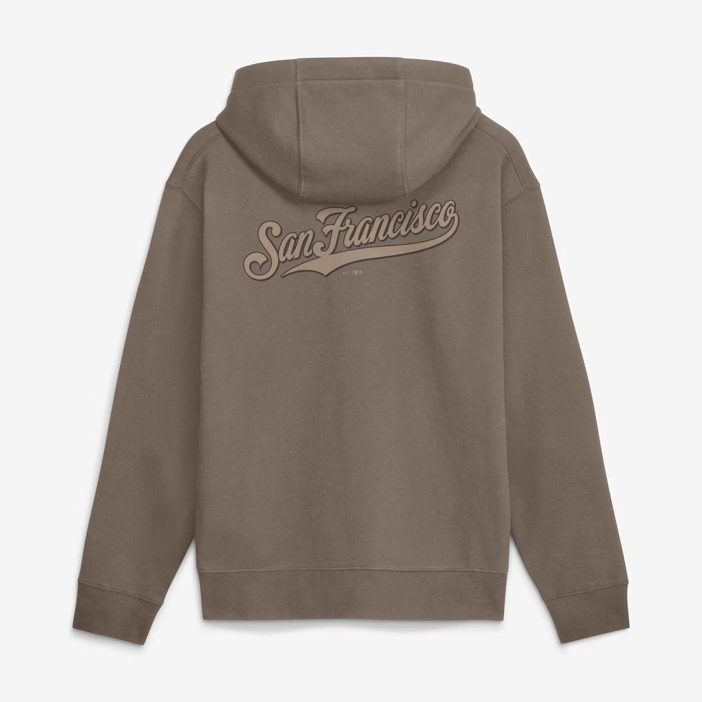 Nike San Francisco Giants Sf Hoodie - Brown product image 2, provided for visual reference and product detail review