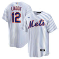 Francisco Lindor New York Mets Home Player Jersey - White product image 1