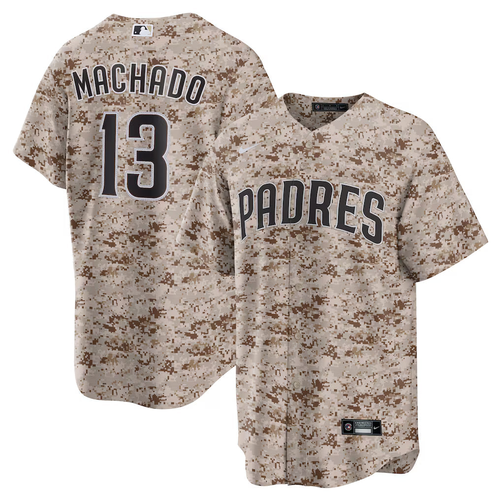 Manny Machado San Diego Padres USMC Alternate Player Jersey product image 1