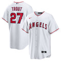 Mike Trout Los Angeles Angels Home Player Jersey - White product image 1