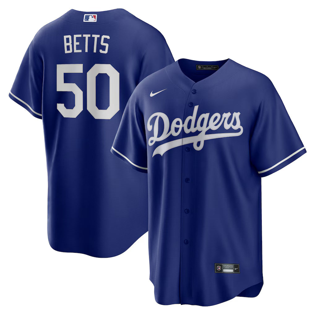 Mookie Betts Los Angeles Dodgers Alternate 2 Player Jersey product image 1