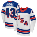 Quinn Hughes USA 2026 Olympic Away Jersey - White product image 1