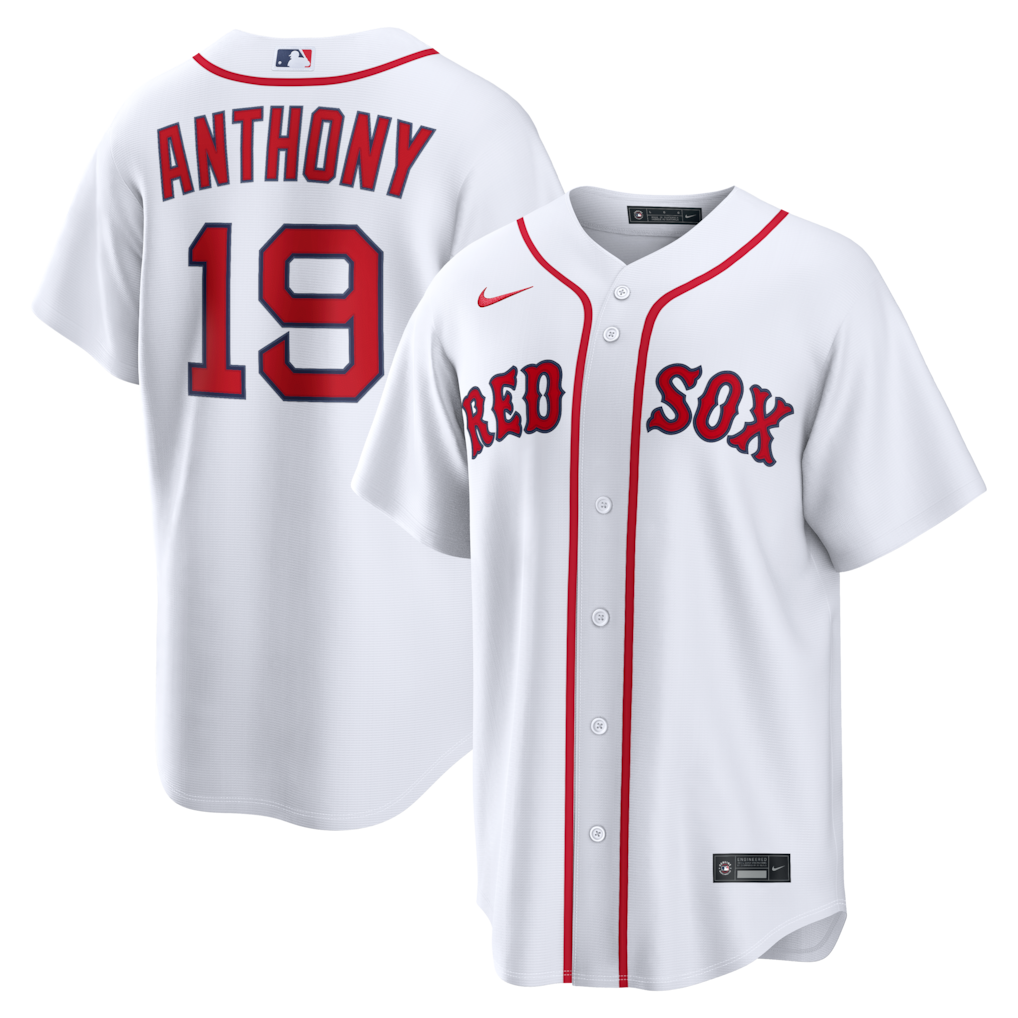 Roman Anthony Boston Red Sox Home Player Jersey - White product image 1
