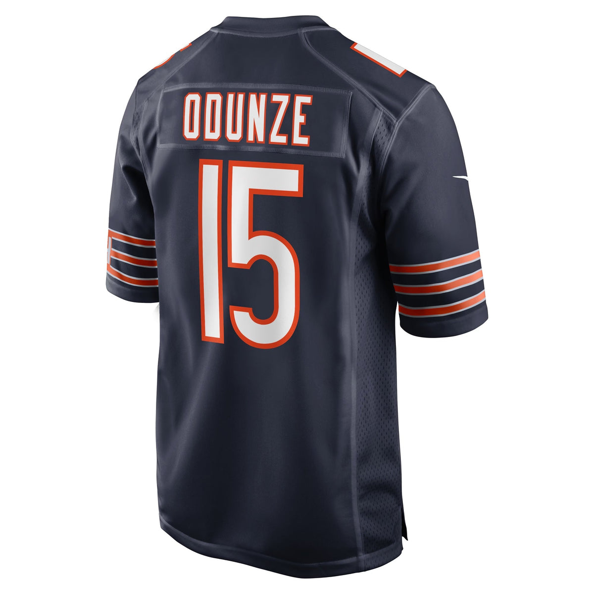 Rome Odunze Chicago Bears Nike Navy Home Replica Jersey product image 3, provided for visual reference and product detail