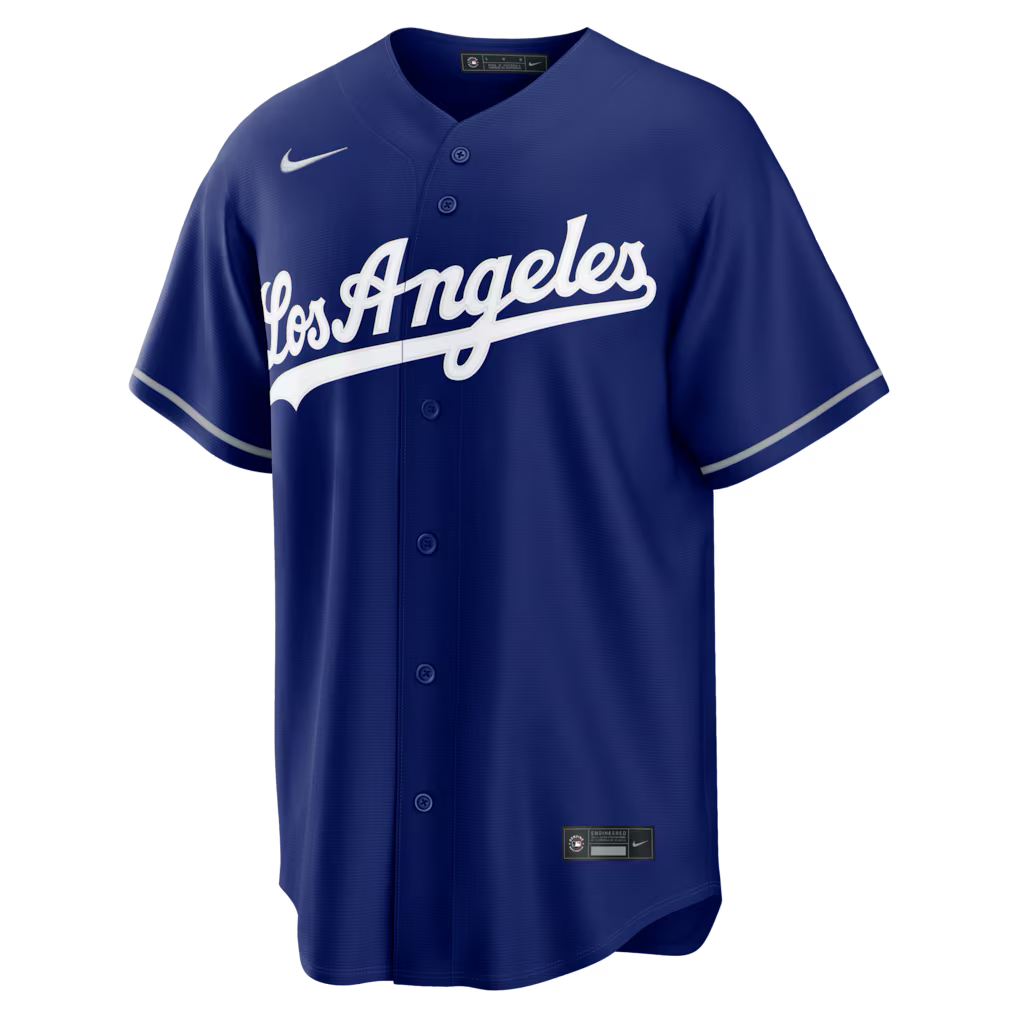 Nike Men Los Angeles Dodgers Royal Alternate 2026 Replica Team Jersey product image 2, provided for visual reference and