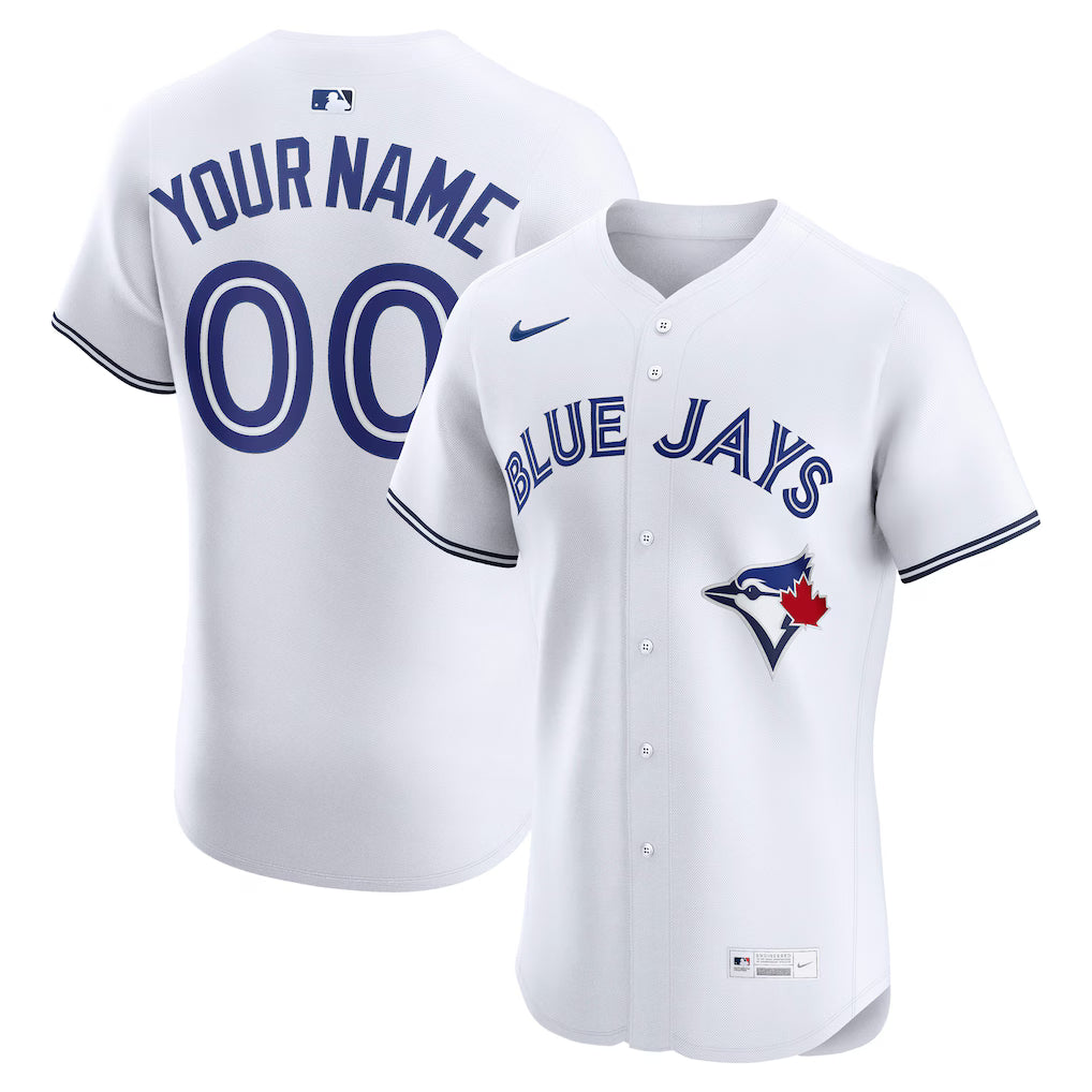 Custom Toronto Blue Jays Home Jersey - White product image 1