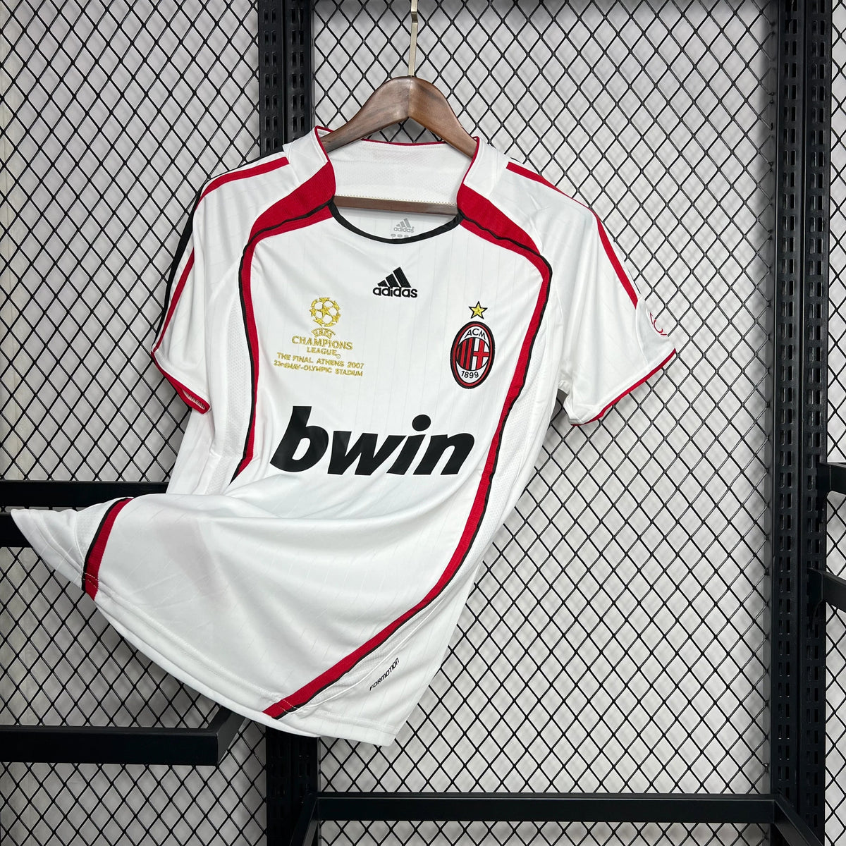 AC Milan 2006/07 Away Retro Jersey - White product image 2