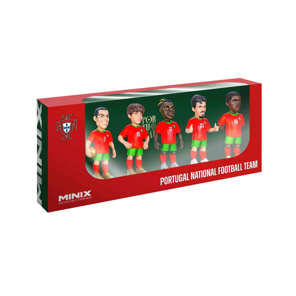 Minix 12CM Portugal Collectible Figure 5 Pack product image 1, provided for visual reference and product detail review