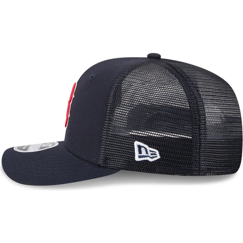 New Era Boston Red Sox Team 9SEVENTY Stretch-Snap Trucker Hat product image 4, provided for visual reference and product