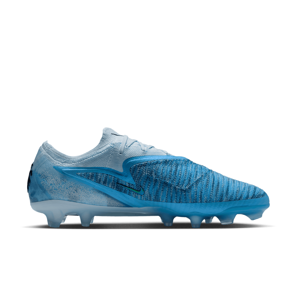 Nike Phantom 6 Low Elite "Erling Haaland" FG Soccer Cleats - Baltic Blue product image 8, provided for visual reference and