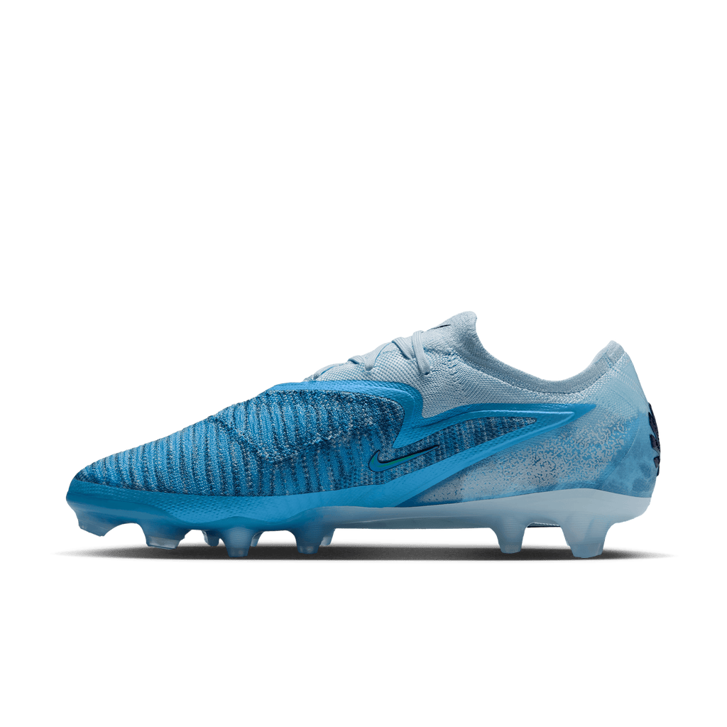 Nike Phantom 6 Low Elite "Erling Haaland" FG Soccer Cleats - Baltic Blue product image 6, provided for visual reference and