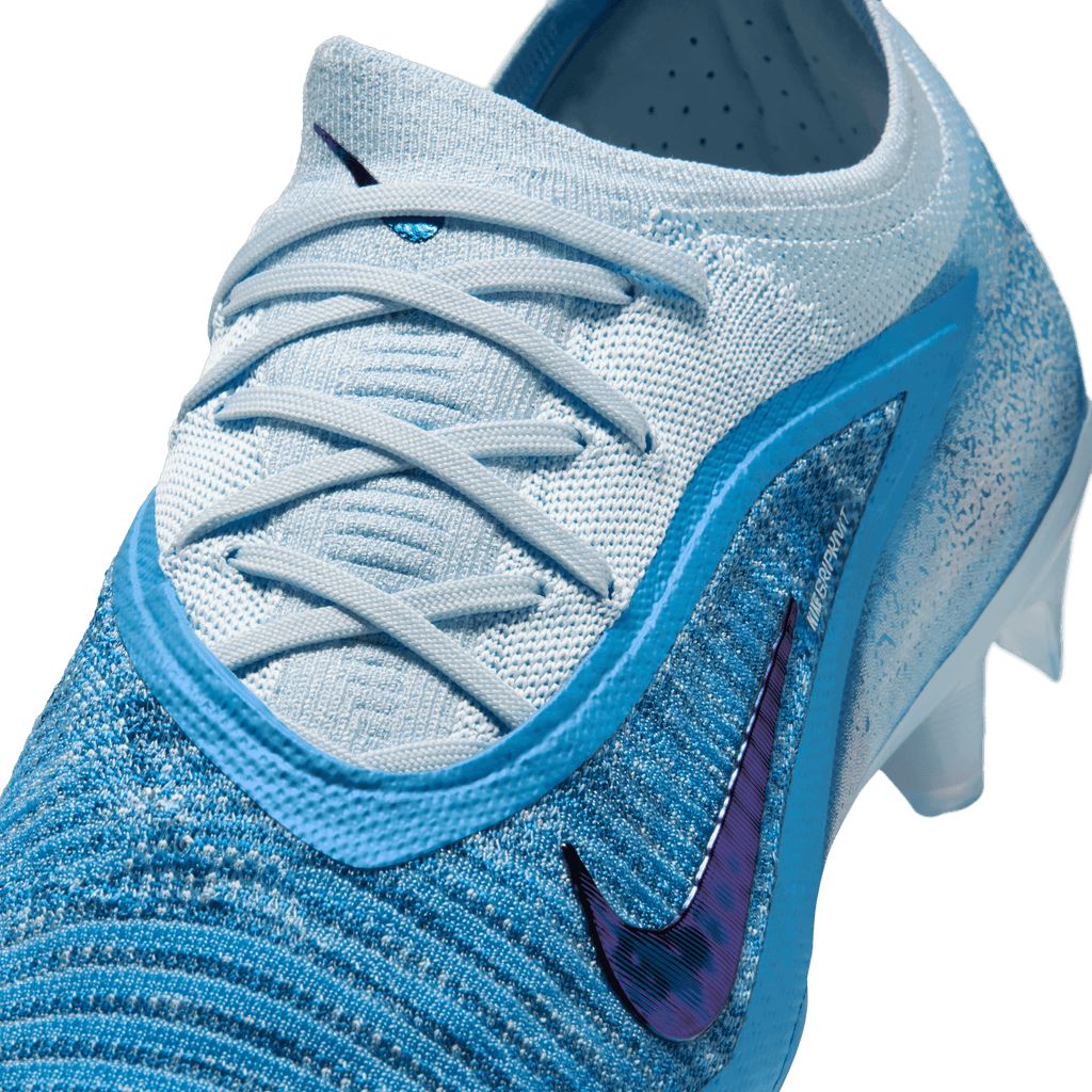 Nike Youth Phantom 6 Low Elite "Erling Haaland" FG Soccer Cleats - Baltic Blue product image 11, provided for visual