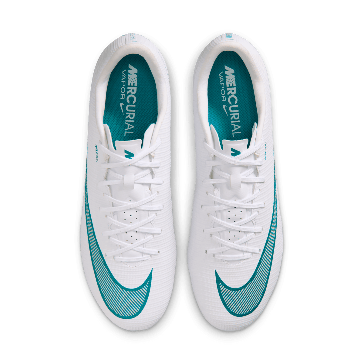 Nike Mercurial Vapor 17 Academy FG/MG - WHITE/DUSTY CACTUS product image 8, provided for visual reference and product detail