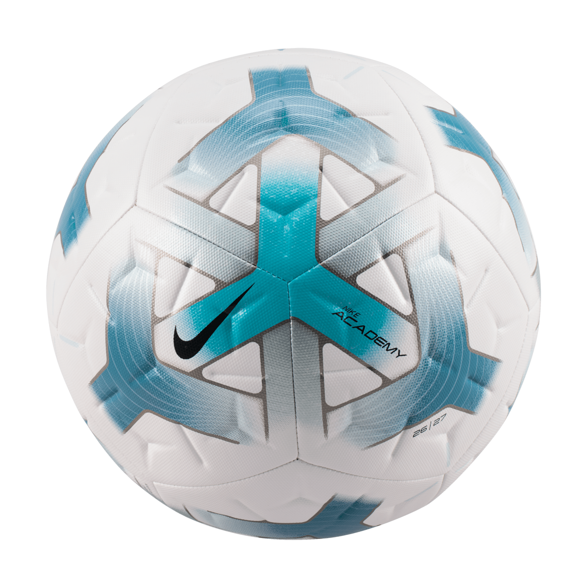 Nike Academy Soccer Ball - WHITE/DUSTY CACTUS/SMOKEY BLUE/BLACK product image 1, provided for visual reference and product