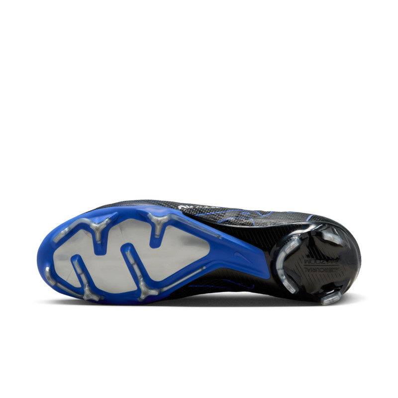 Nike Zoom Mercurial Vapor 15 Pro FG BLK/Blue product image 8, provided for visual reference and product detail review