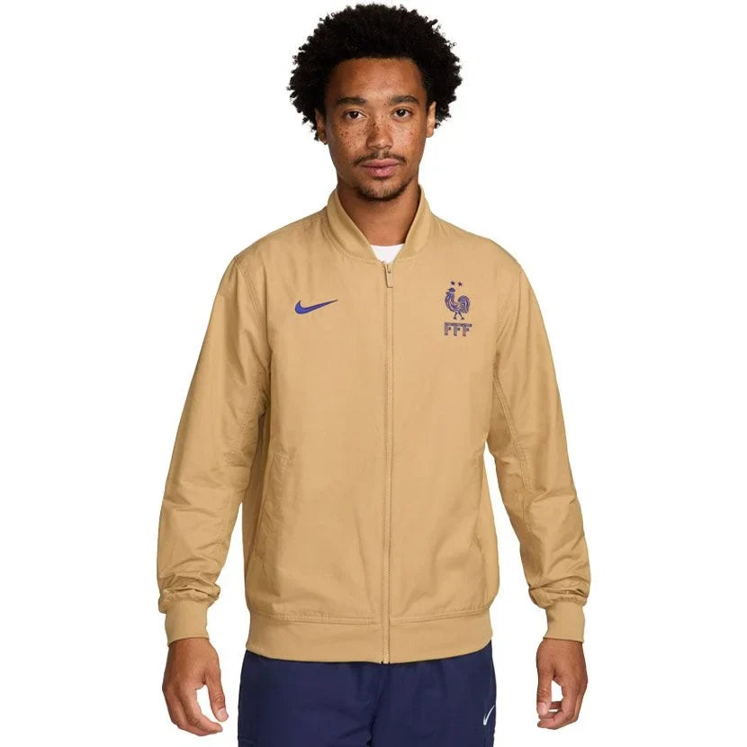 Nike Men FFF Sport Essentials Soccer Woven Bomber Jacket product image 1, provided for visual reference and product detail