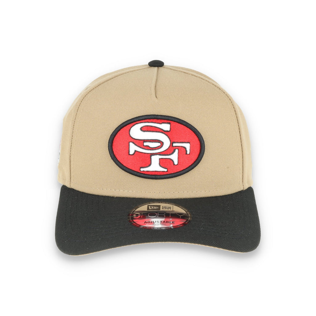 Exclusive San Francisco 49ers Official A-Frame, Super bowl XXIV Side patch -Tan/Red product image 2, provided for visual
