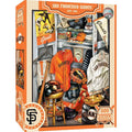 San Francisco Giants - Locker Room 500 Piece Jigsaw Puzzle product image 1, provided for visual reference and product detail