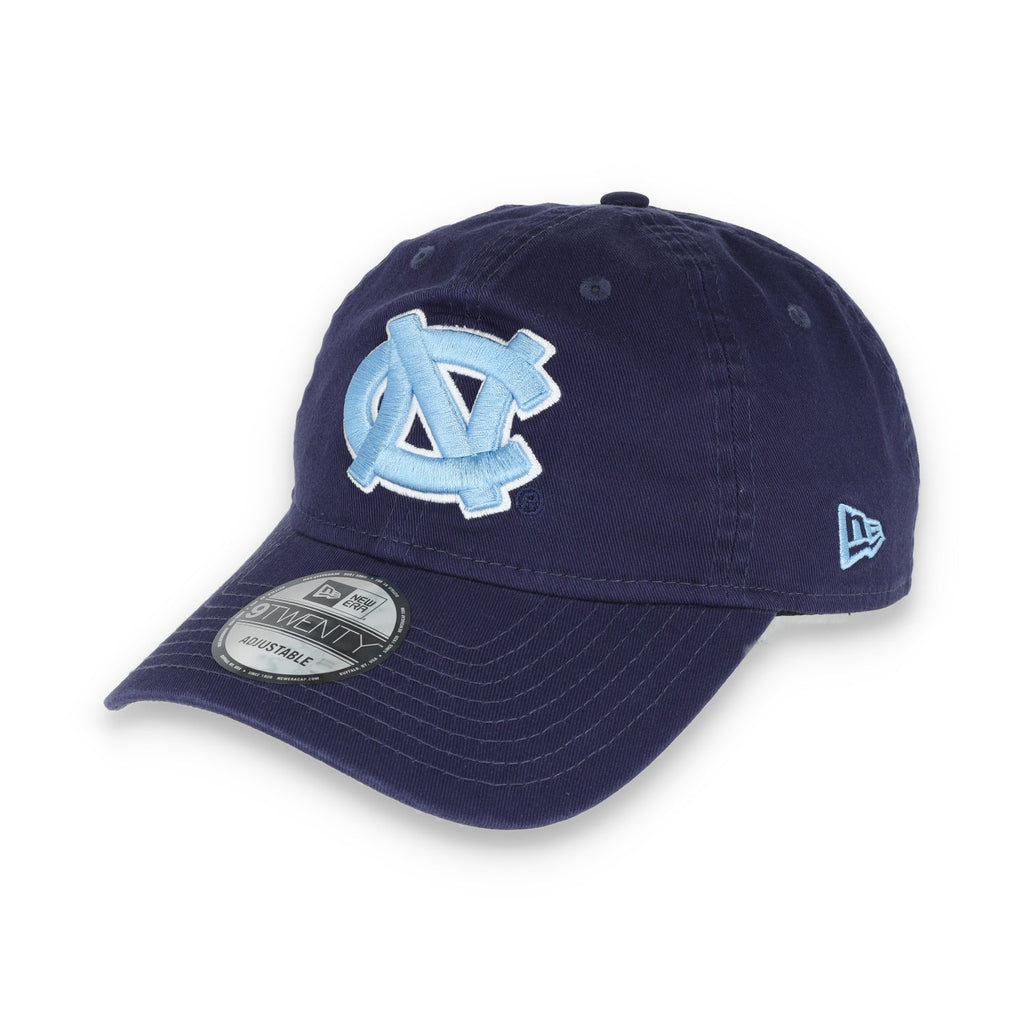 NEW ERA NORTH CAROLINA TAR HEELS CORE CLASSIC 2.0 9TWENTY ADJUSTABLE HAT-Blue product image 2, provided for visual reference